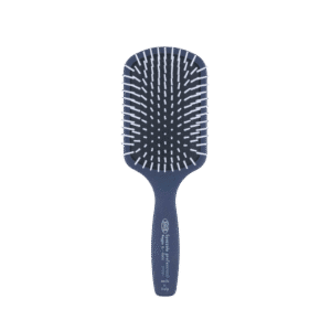 3ME فرشاة شعر ناعمة الملمس ذات وسادة مطاطية ناعمة الملمس باللون الكحلي (3292BLU)