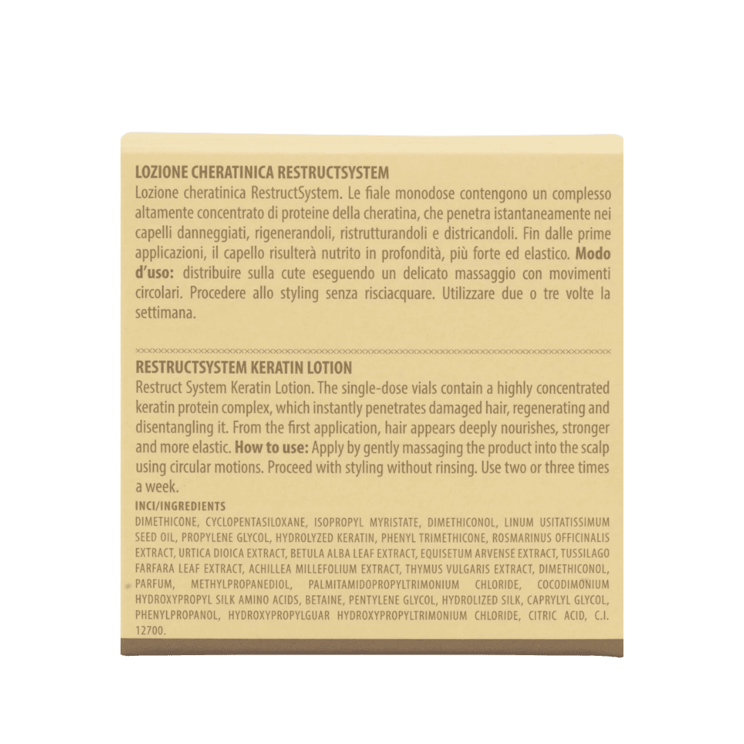 KYO Restructuring System Keratin Lotion 12x10ml - Image 3