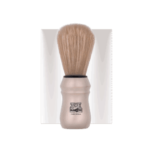 3ME Shaving Brush Plastic Handle - Bleached Bristles (B02)
