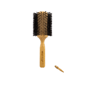 فرشاة شعر بشعيرات نايلون سوداء مقاومة للحرارة 02