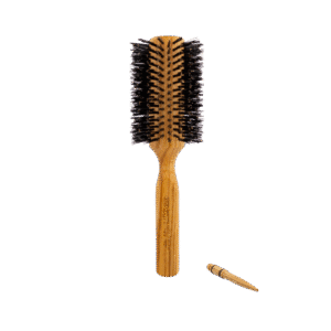 فرشاة شعر بشعيرات نايلون سوداء مقاومة للحرارة 01