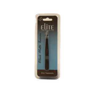 ملقط إيليت بروفيشنال بلاك إيديشن أسود ماتي أسود