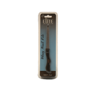 Elite Professional Black Edition Wavy Nail File