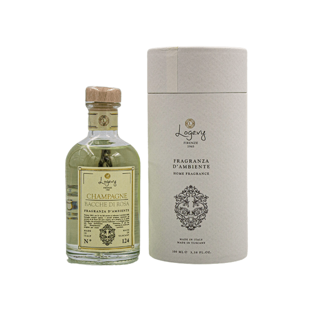 Logevy Champagne E Bacche Di Rosa Home Fragrance / 6 Different Sizes - Image 3