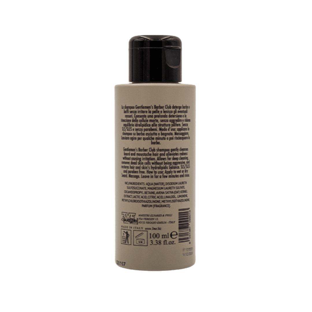 Gentlemen's Barber Club Beard And Moustache Shampoo 100 ml - Image 2