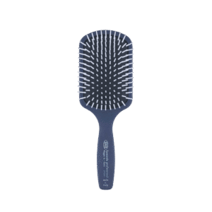 3ME فرشاة شعر ناعمة الملمس ذات وسادة مطاطية ناعمة الملمس باللون الكحلي (3292BLU)