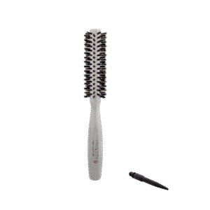 فرشاة لون فضي شعر