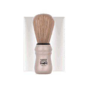 3ME Shaving Brush Plastic Handle - Bleached Bristles (B02)