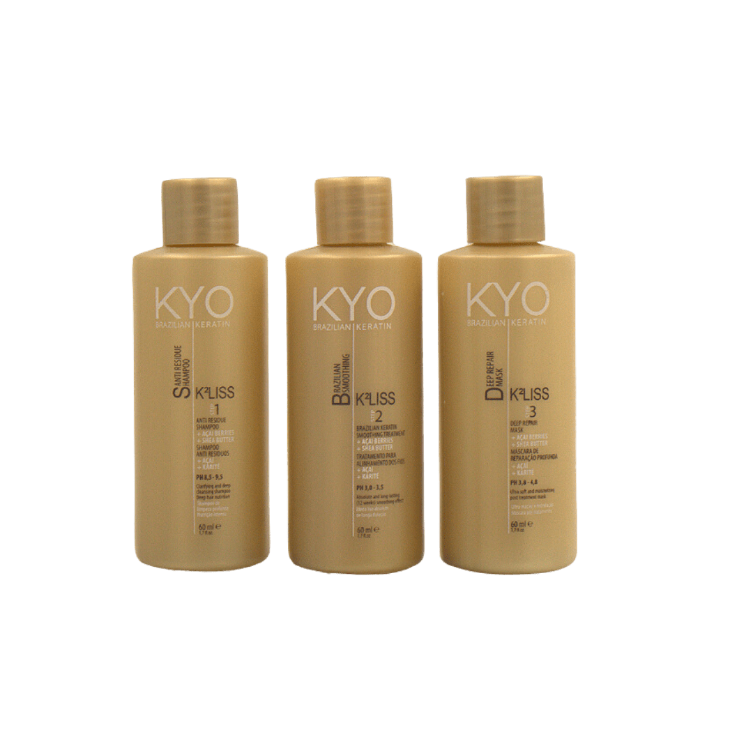 Kyo Keratin Kit Treatment / Single Use (60 ml x3 Bottles) - Image 3
