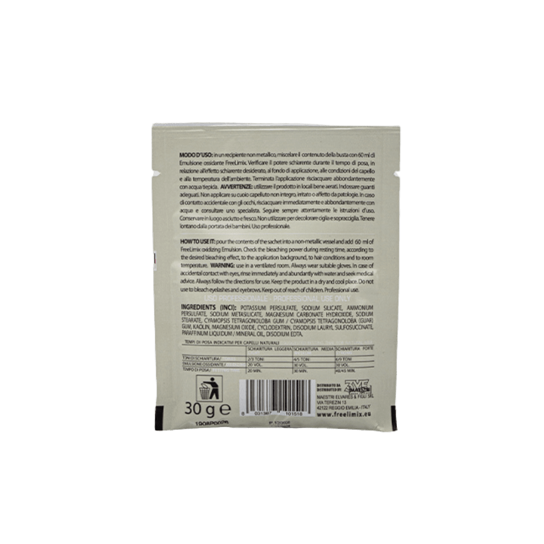 Freelimix Techno Bleaching Powder 30 g. / 2 Different Colors - Image 2