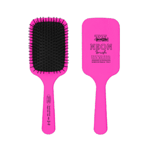 3ME NEON PADDLE BRUSH /4 DIFFERENT COLORS