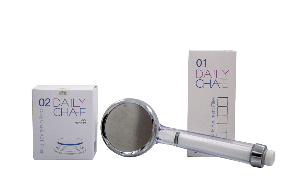 Daily Cha-E Anti-Bacterial ACF Filter Showerhead Multi Filtered Package
