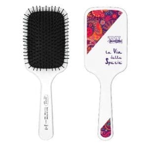 3ME LA VIA DELLE SPEZIE PADDLE BRUSH / 6 DIFFERENT DESIGNS
