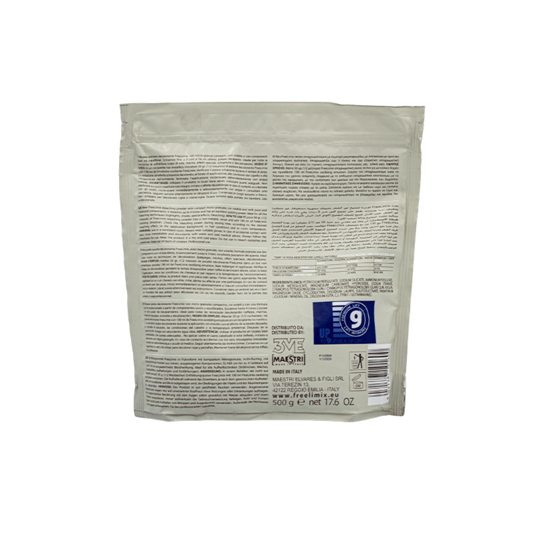 Freelimix Techno Deco Bleaching Powder 500 g. / 2 Different Colors - Image 3