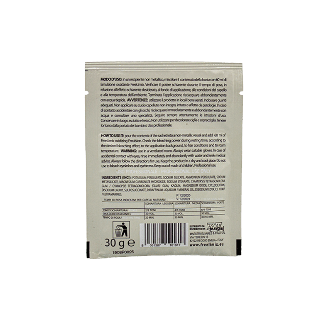 Freelimix Techno Bleaching Powder 30 g. / 2 Different Colors - Image 4