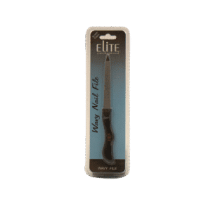 Elite Professional Black Edition Wavy Nail File