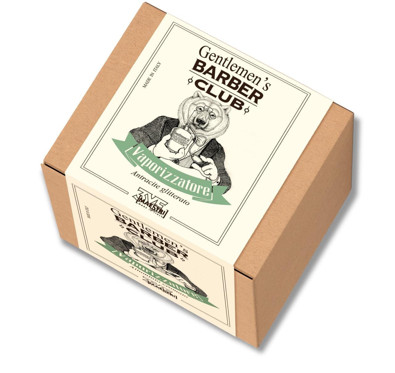 Gentlemen's Barber Club After Shave Sprayer Pump Anthracite Vaporizer - Image 2