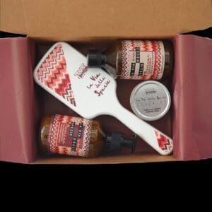 3ME LA VIA DELLE SPEZIE MORROCAN KIT ( shampoo + mask + brush + candle )