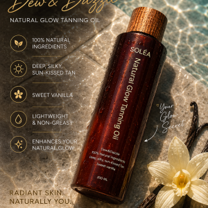Alternative view of Solea Natural Glow Tanning Oil (Sweet Vanilla) -200 ml