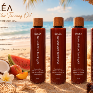 Solea Natural Tanning Oil 200 ml / 3 Flavors