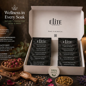 Alternative view of Elite Professional 10 Packs Different Herbal Bath Salt Tea 250g