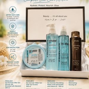 Freelimix and Solea Sun Summer Package (Hydrates, Protect, Nourish and Glow)
